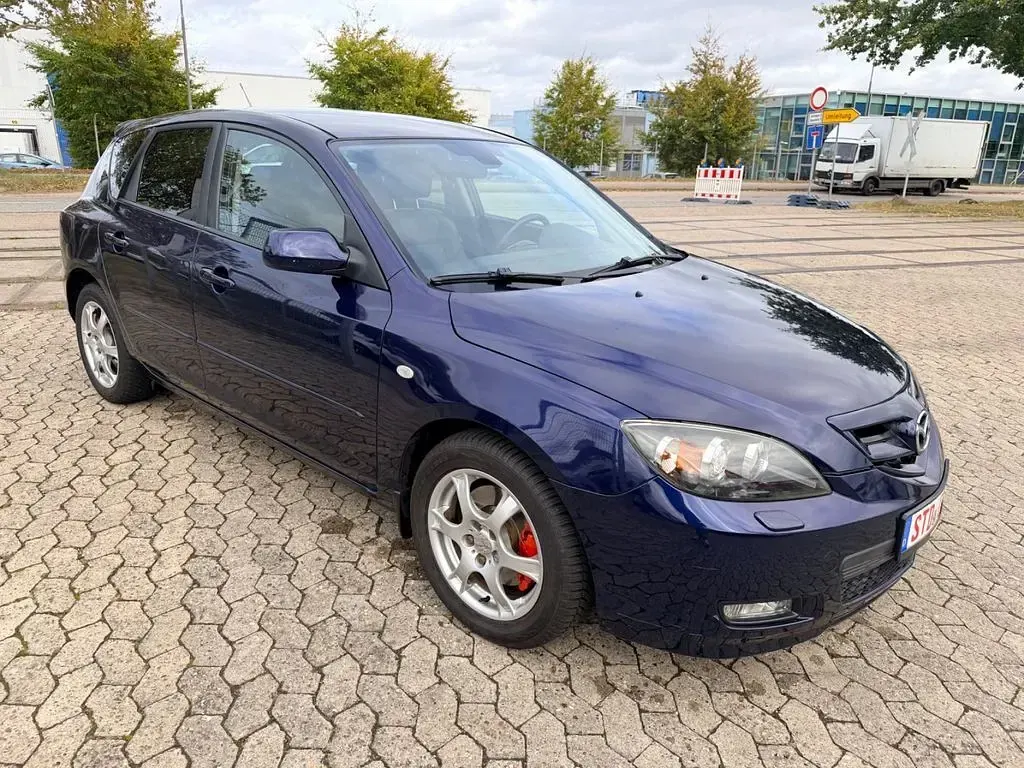 Gebraucht Mazda 3 Active Plus 150 PS (110 kW) 2008 Blau Limousine