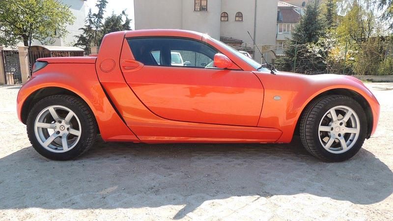 Usata Smart Roadster 82 CV (60 kW) 2003 Arancione Cabrio