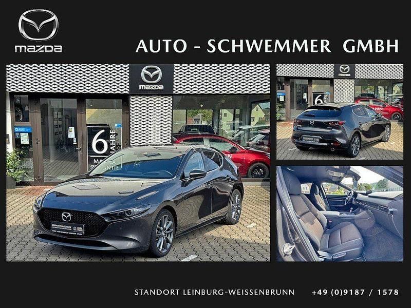 Grau Gebraucht 2021 Mazda 3 Selection Limousine | 20.490 € (Guter Preis) - Bild 1/4