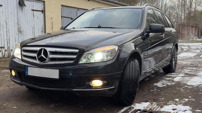 Schwarz Gebraucht 2008 Mercedes C280 Avantgarde Limousine | 6.499 € (Guter Preis) - Bild 1/4