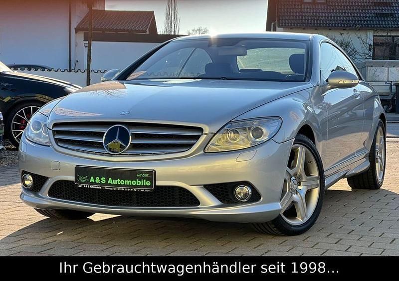 Silber Gebraucht 2007 Mercedes CL500 AMG Coupé | 19.990 € (Guter Preis) - Bild 1/4