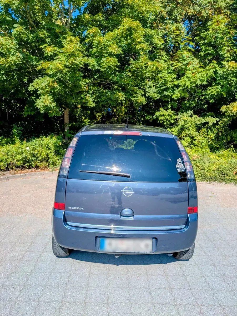 Gebraucht Opel Meriva 105 PS (77 kW) 2009 Blau Van / Kleinbus