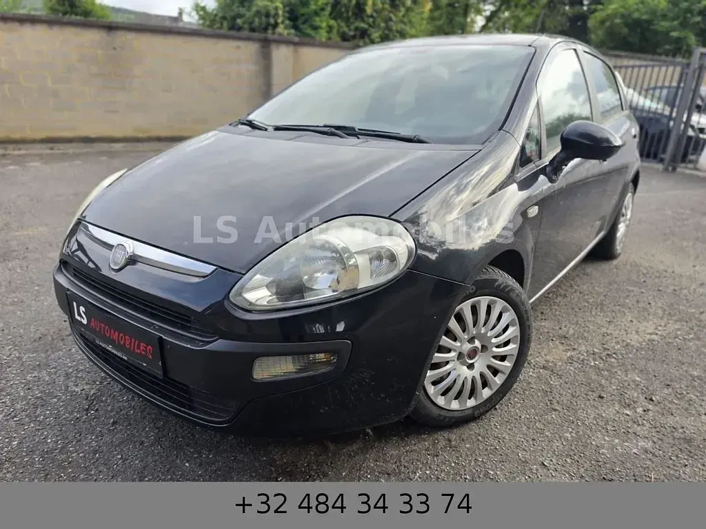 Gebraucht Fiat Punto Evo 68 PS (50 kW) 2010 Schwarz Kleinwagen