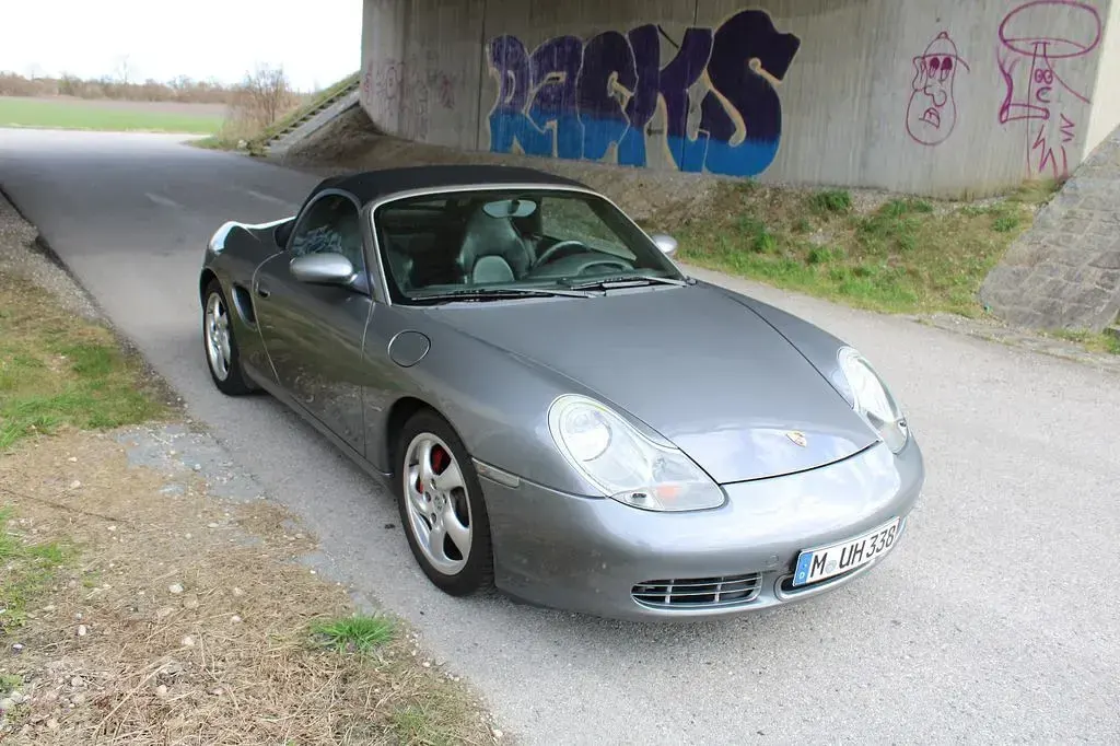 Occasion Porsche Boxster S 252 PK (185 kW) 2002 Grijs Cabriolet