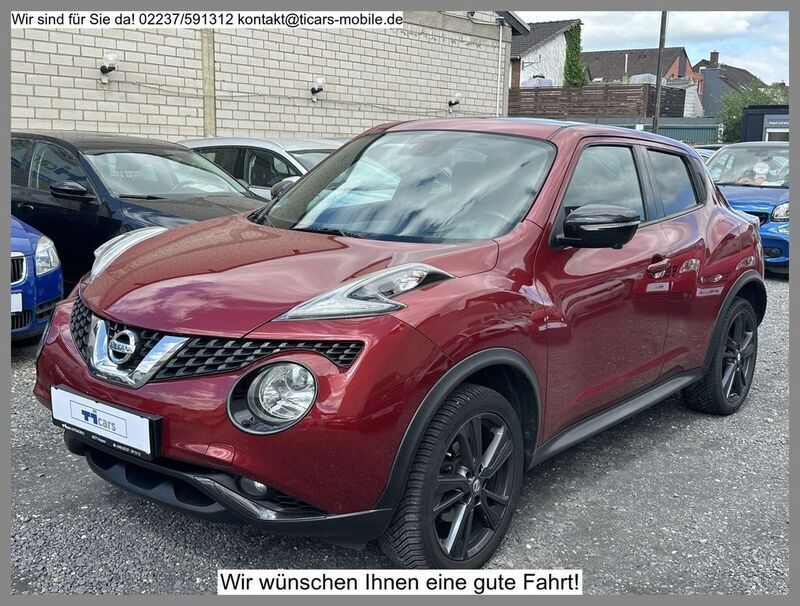Bordeaux (metallic) Gebraucht 2015 Nissan Juke SUV | 8.700 € (Fairer Preis) - Bild 1/4