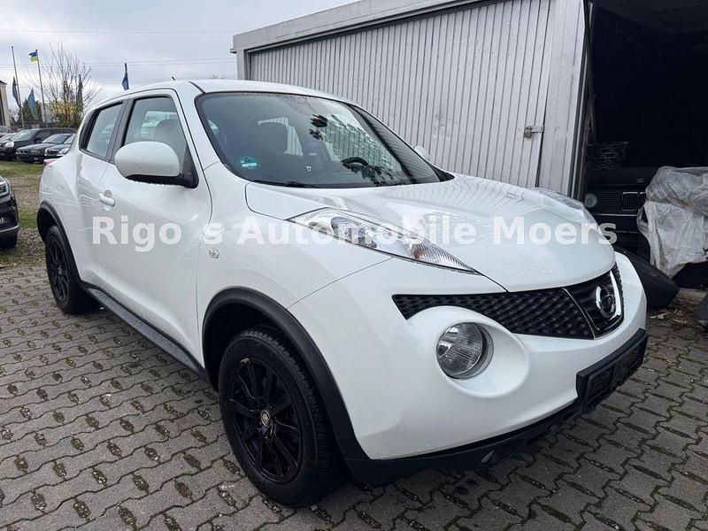 Gebraucht Nissan Juke Acenta 110 PS (80 kW) 2013 Weiß SUV