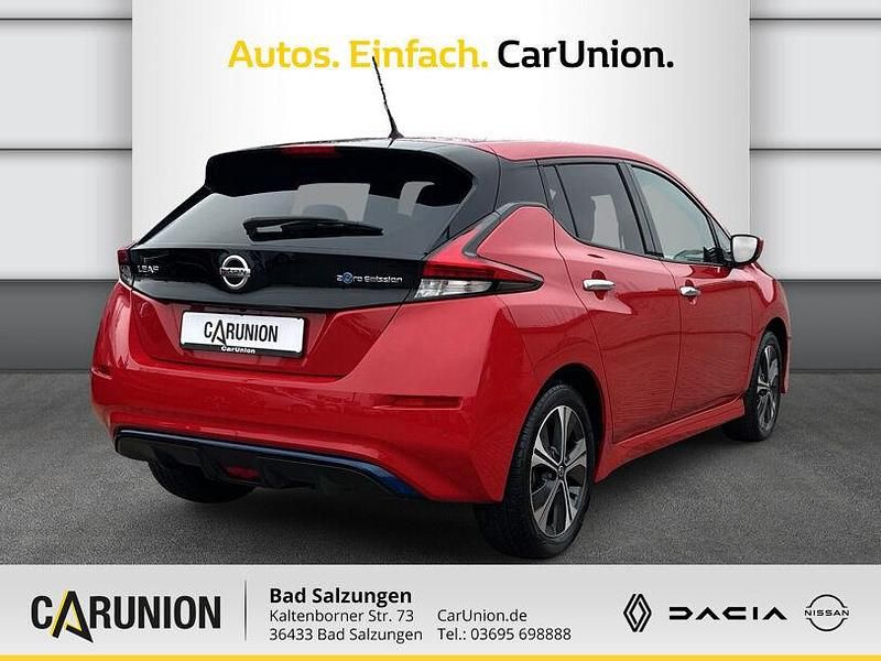 Gebraucht Nissan Leaf 160 kW (218 PS) 2020 Rot Kleinwagen