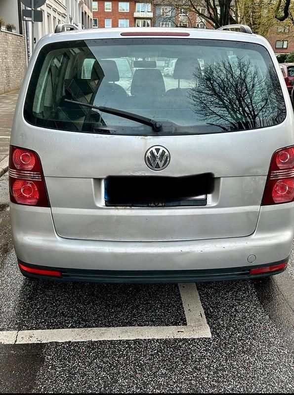 Gebraucht VW Touran 102 PS (75 kW) 2007 Silber Van / Kleinbus
