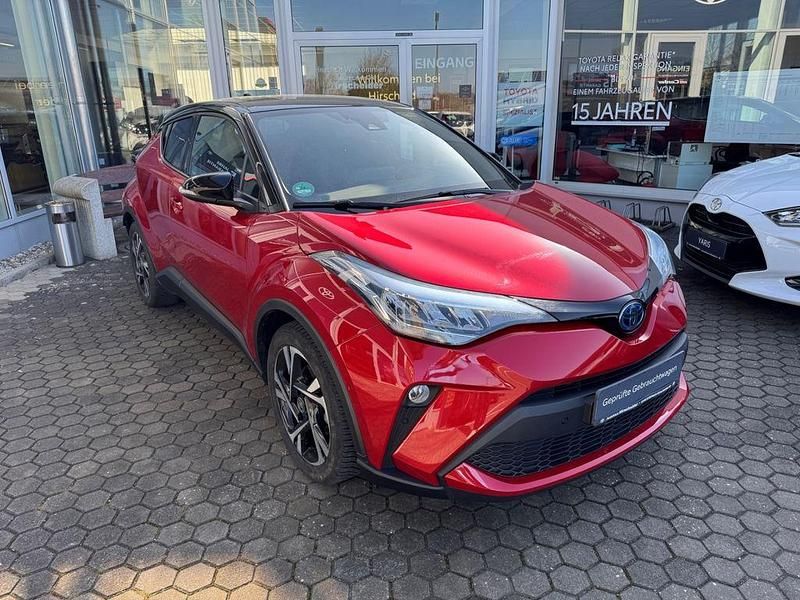 Gebraucht Toyota C-HR Team 184 PS (135 kW) 2022 Karminarot metallic / dach schwarz SUV