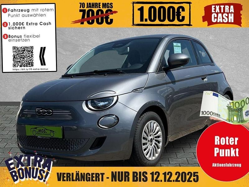 Grau Gebraucht 2022 Fiat 500e Action Limousine | 12.690 € (Guter Preis) - Bild 1/4