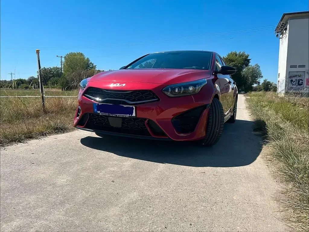 Gebraucht Kia Ceed GT GT 204 PS (150 kW) 2024 Rot Limousine