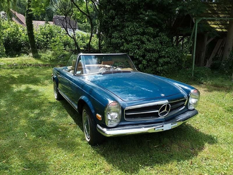 Gebraucht Mercedes SL280 170 PS (125 kW) 1970 Blau Cabrio
