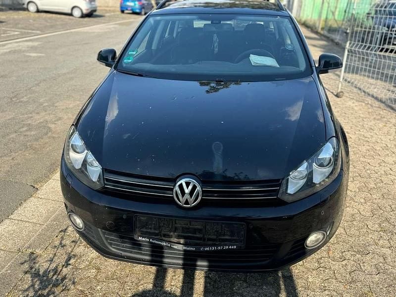 Schwarz Gebraucht 2012 VW Golf VII Highline Kombi | 5.299 € (Guter Preis) - Bild 1/4