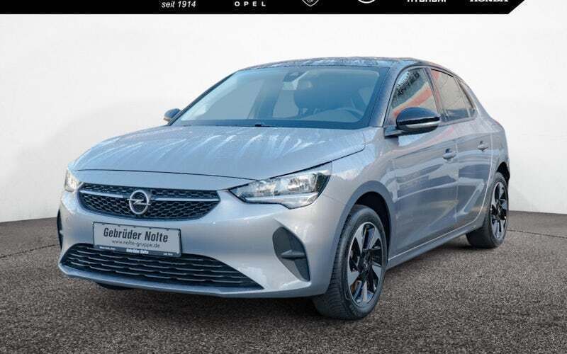 Grau / quarz grau Gebraucht 2021 Opel Corsa-e Edition Kleinwagen | 15.490 € (Fairer Preis) - Bild 1/4