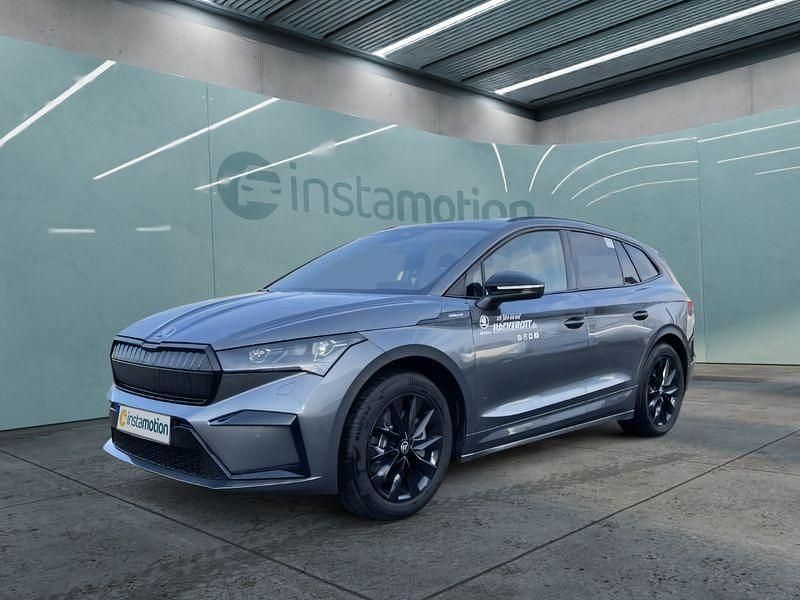 Grau Gebraucht 2022 Skoda Enyaq iV SUV | 34.299 € (Fairer Preis) - Bild 1/4