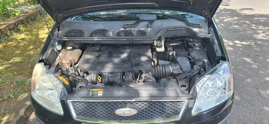 Gebraucht Ford C-MAX Ghia 125 PS (91 kW) 2004 Schwarz Van / Kleinbus