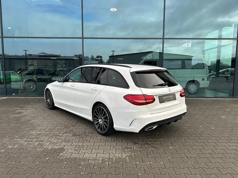 Gebraucht Mercedes C200 AMG line 184 PS (135 kW) 2017 Weiß Kombi