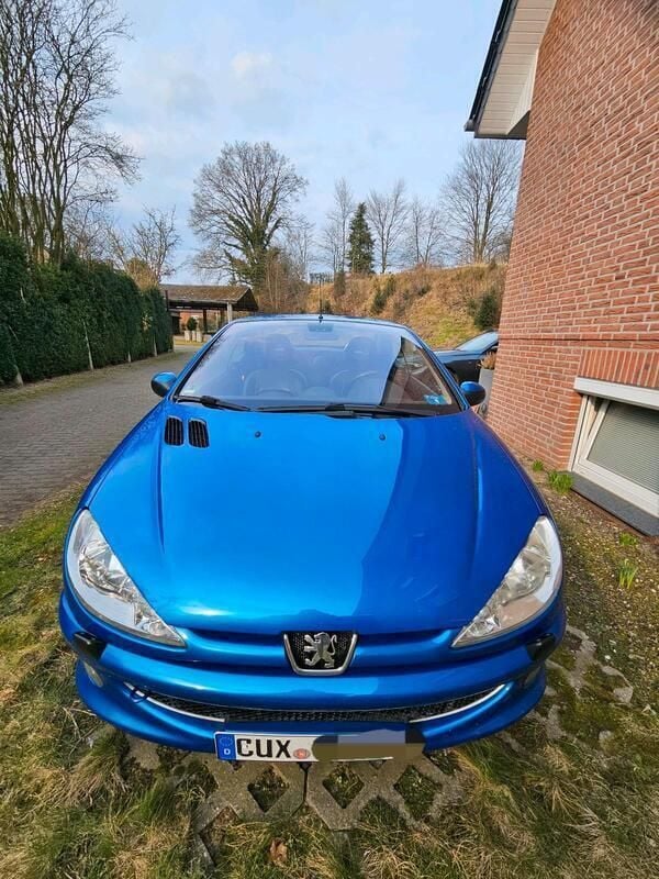 Blau Gebraucht 2004 Peugeot 206 CC Cabrio | 1.750 € (Guter Preis) - Bild 1/4