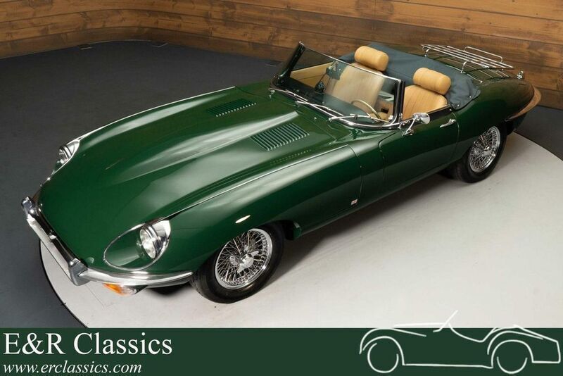 Grün Gebraucht 1970 Jaguar E-Type S Cabrio | 119.950 € - Bild 1/4