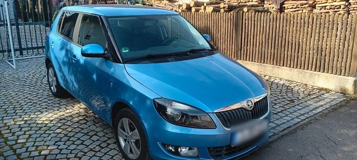 Gebraucht Skoda Fabia Fresh 86 PS (63 kW) 2014 Blau Kleinwagen