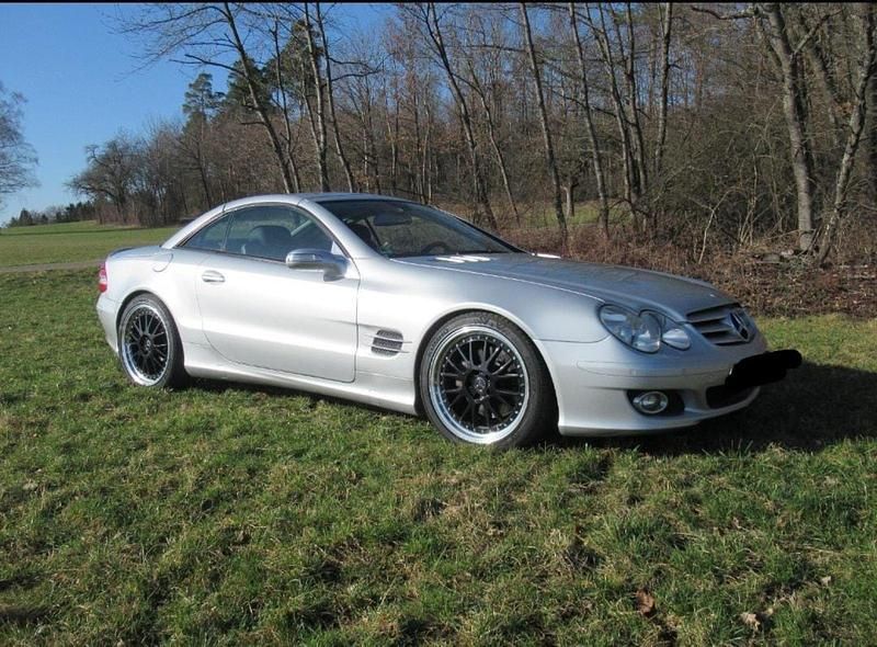 Gebraucht Mercedes SL350 272 PS (200 kW) 2007 Silber Cabrio