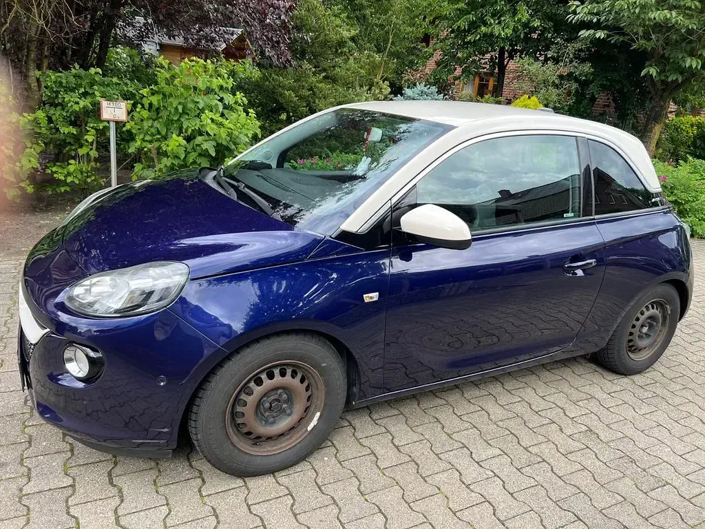 Gebraucht Opel Adam Slam 101 PS (74 kW) 2017 Blau Kleinwagen