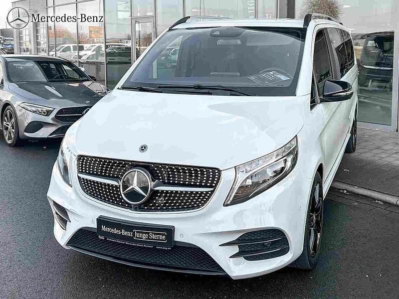 Gebraucht Mercedes V300 AMG 237 PS (174 kW) 2021 Bergkristallweiß metallic Van / Kleinbus