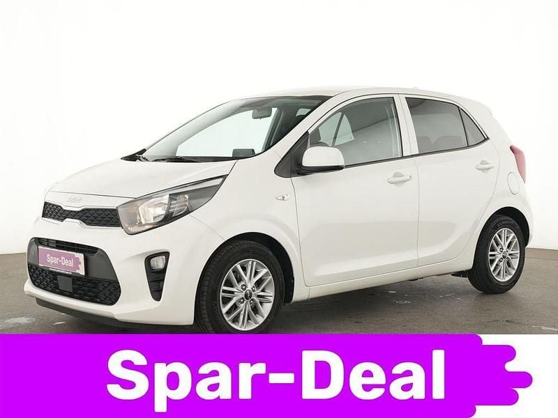Schneeweiss Gebraucht 2022 Kia Picanto DREAM-TEAM Edition Kleinwagen | 10.315 € (Guter Preis) - Bild 1/3