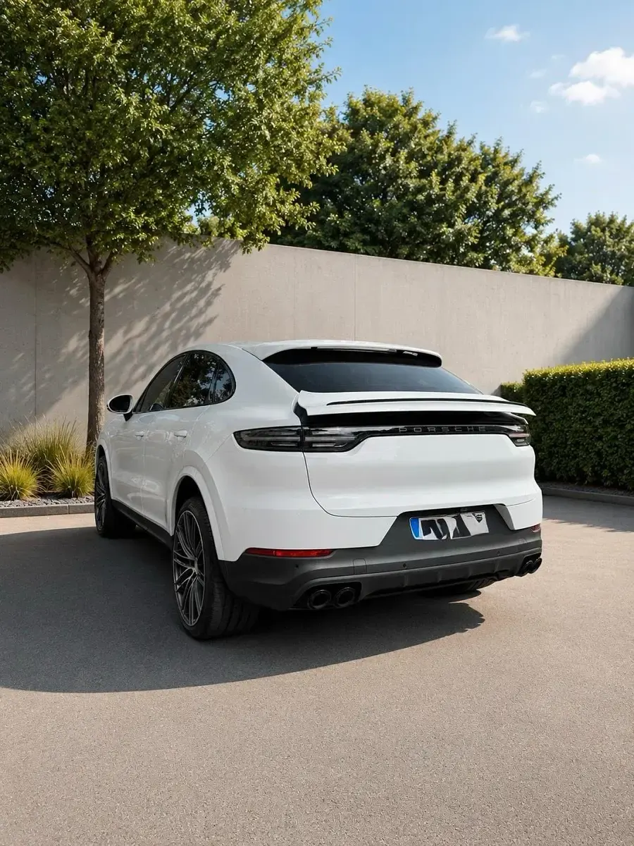 Gebraucht Porsche Cayenne Coupe Chrono 340 PS (250 kW) 2019 Weiß SUV
