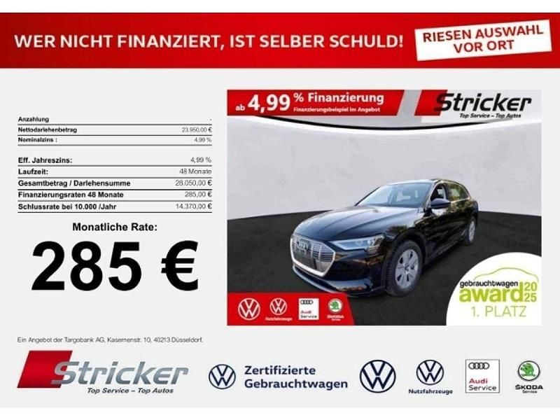 Gebraucht Audi e-tron Advanced 230 kW (313 PS) 2022 Schwarz SUV