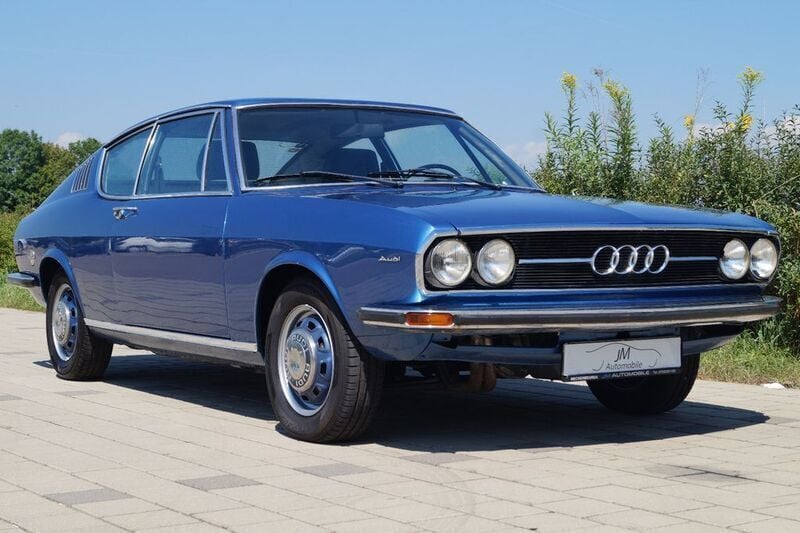 Blau Gebraucht 1975 Audi 100 Premium Coupé | 19.900 € - Bild 1/4