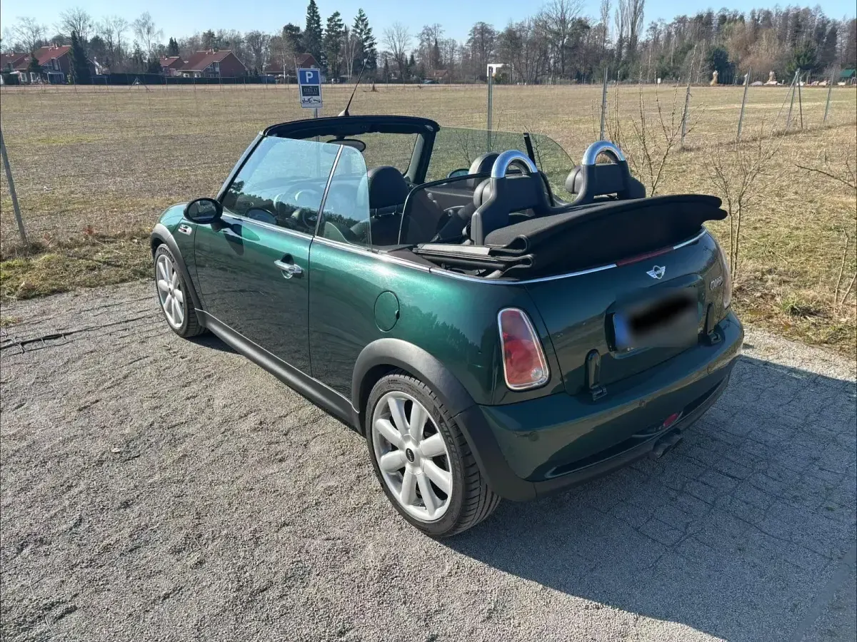 Gebraucht Mini Cooper S Cabriolet 209 PS (153 kW) 2007 Grün Cabrio