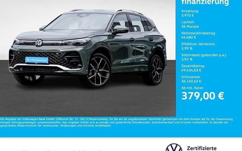 Grün Gebraucht 2025 VW Tiguan R-line SUV | 48.312 € (Guter Preis) - Bild 1/4