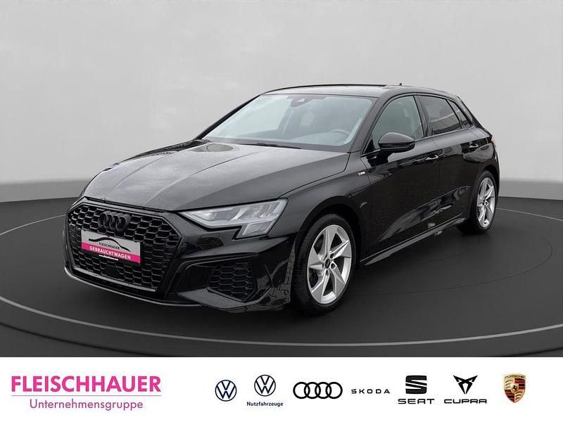 Gebraucht Audi A3 S-Line 150 PS (110 kW) 2022 Schwarz Limousine