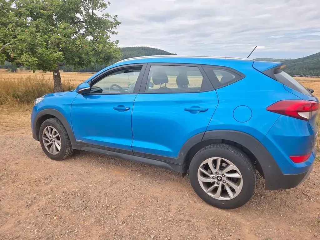Gebraucht Hyundai Tucson Trend 132 PS (97 kW) 2016 Blau SUV
