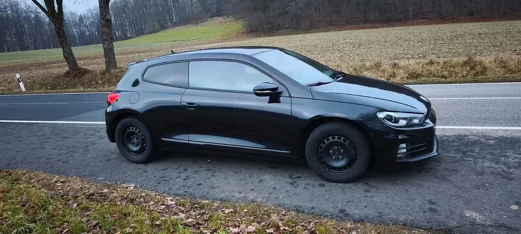 Gebraucht VW Scirocco R-line 125 PS (91 kW) 2015 Schwarz Coupé