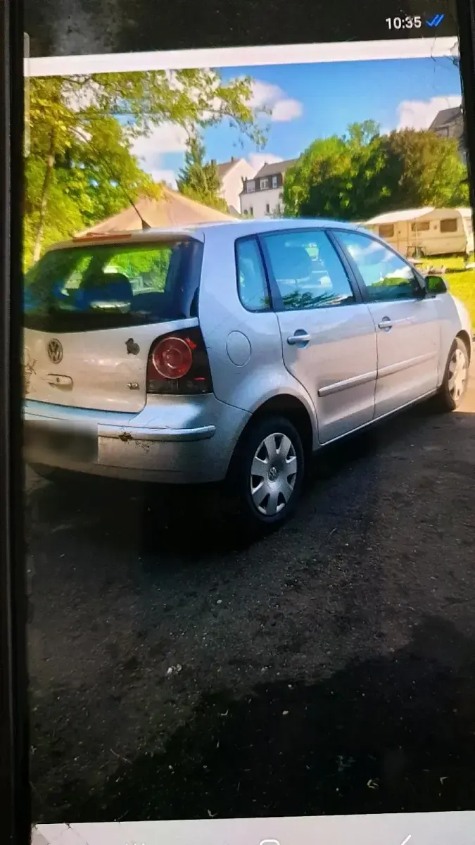 Gebraucht VW Polo 60 PS (44 kW) 2007 Silber Kleinwagen