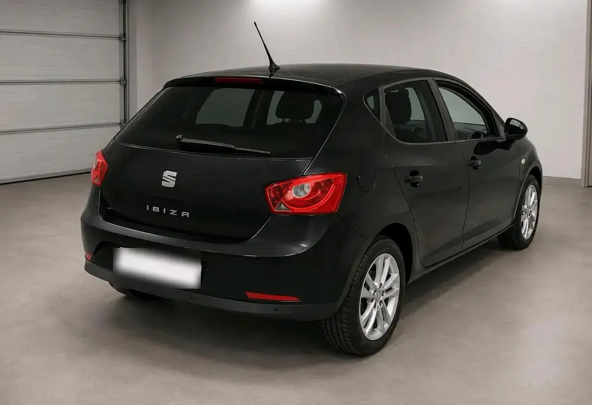 Gebraucht Seat Ibiza 86 PS (63 kW) 2011 Schwarz Kleinwagen