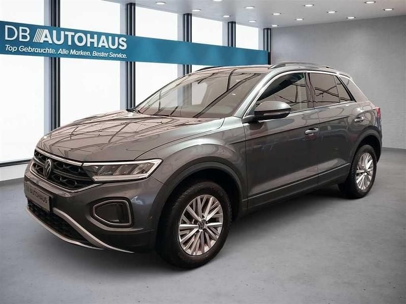 Grau Gebraucht 2023 VW T-Roc Life SUV | 22.930 € (Superpreis) - Bild 1/4