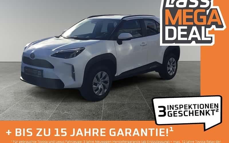 Weiß Gebraucht 2025 Toyota Yaris Hybrid Business Edition SUV | 23.980 € (Fairer Preis) - Bild 1/4
