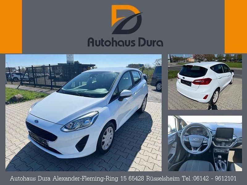 Weiß frostweiß metallic Gebraucht 2019 Ford Fiesta Trend Kleinwagen | 10.950 € (Fairer Preis) - Bild 1/4