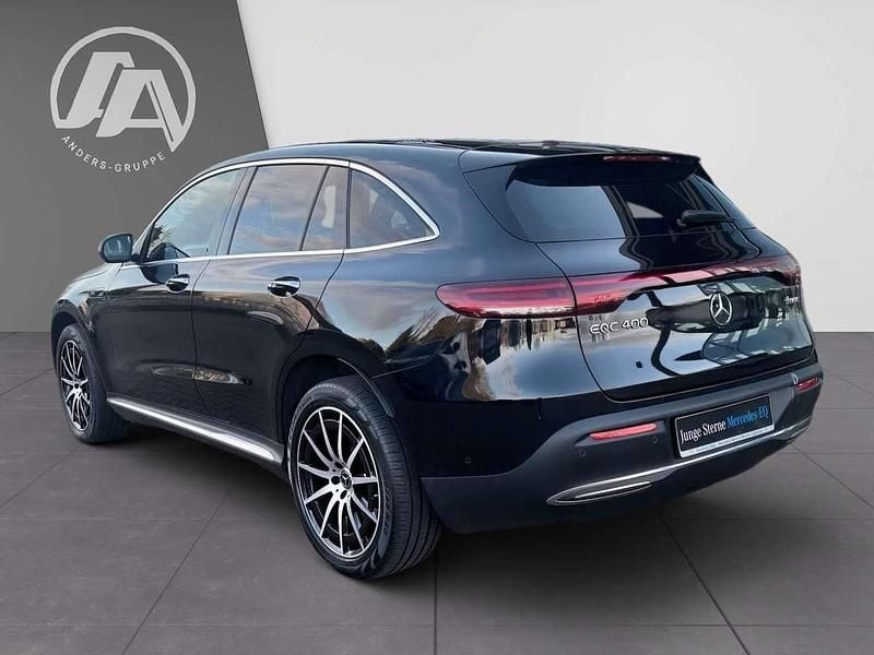 Gebraucht Mercedes EQC400 300 kW (408 PS) 2022 Schwarzlack obsidianschwarz SUV
