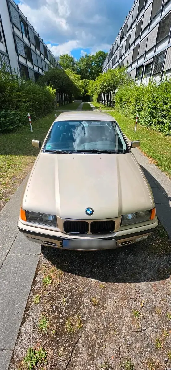 Gebraucht BMW 316 115 PS (84 kW) 1991 Gold Limousine