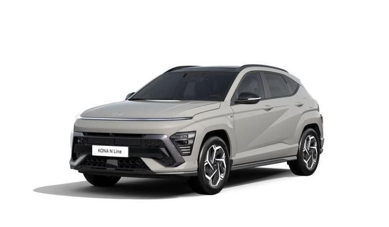 Grau Neu 2025 Hyundai Kona N Line SUV | 35.888 € - Bild 1/4