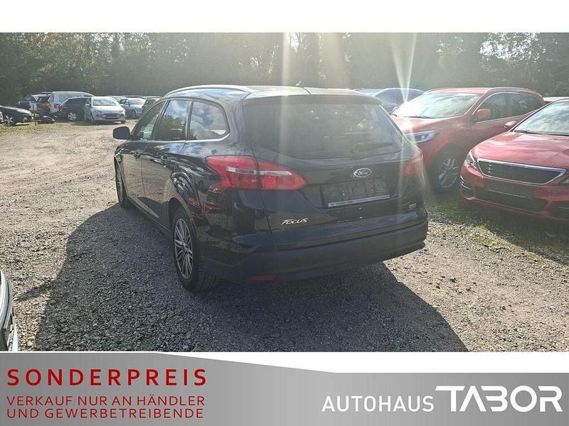 Gebraucht Ford Focus Titanium 125 PS (91 kW) 2017 Iridiumschwarz metallic Kombi
