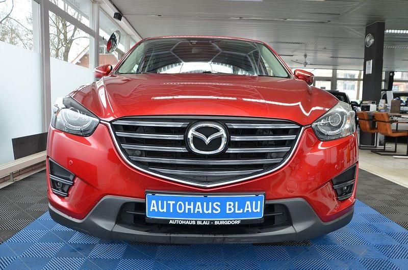 Gebraucht Mazda CX-5 Exclusive-Line 160 PS (117 kW) 2015 Rot SUV