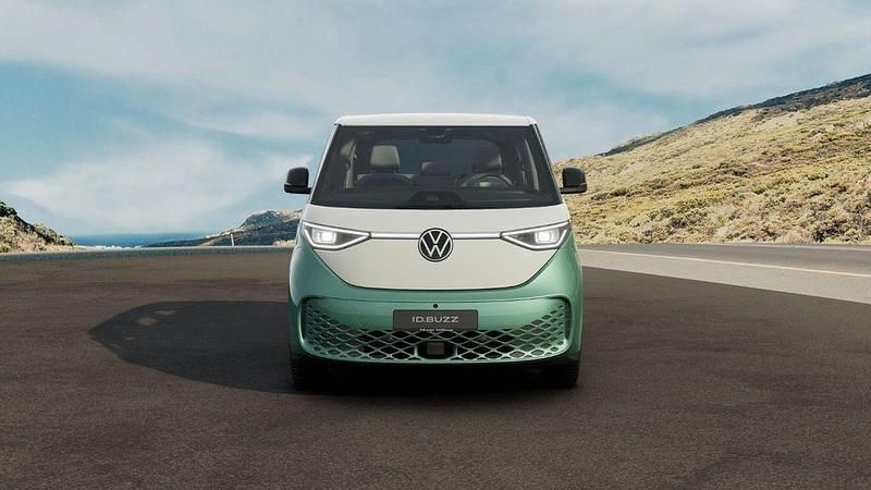 Nowe VW ID. Buzz Goal 210 kW (286 KM) 2025 Zielony Minivan