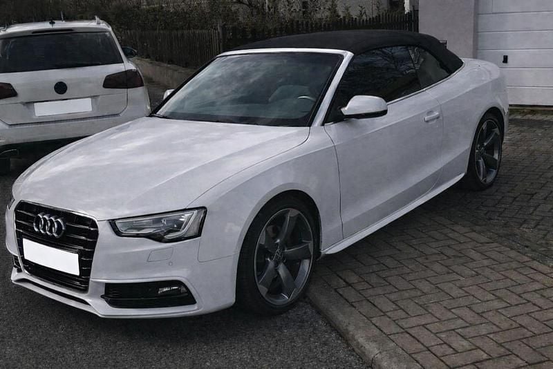 Gebraucht Audi A5 Cabriolet S-Line 170 PS (125 kW) 2013 Weiß Cabrio