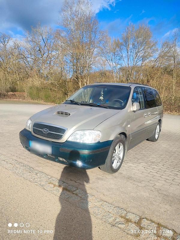 Gebraucht Kia Carnival 2005 Braun Van / Kleinbus