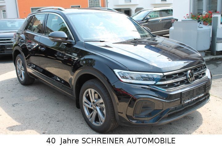 Gebraucht VW T-Roc R-line 150 PS (110 kW) 2022 Schwarz metallic SUV